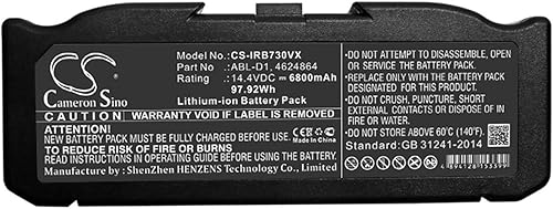 Cameron Sino Batería para iRobot 7150, i31502F, i8550, Roomba i7+, Roomba i7158, Roomba i7550, Roomba i755020, Roomba i7558, Roomba i8, Roomba i8+,