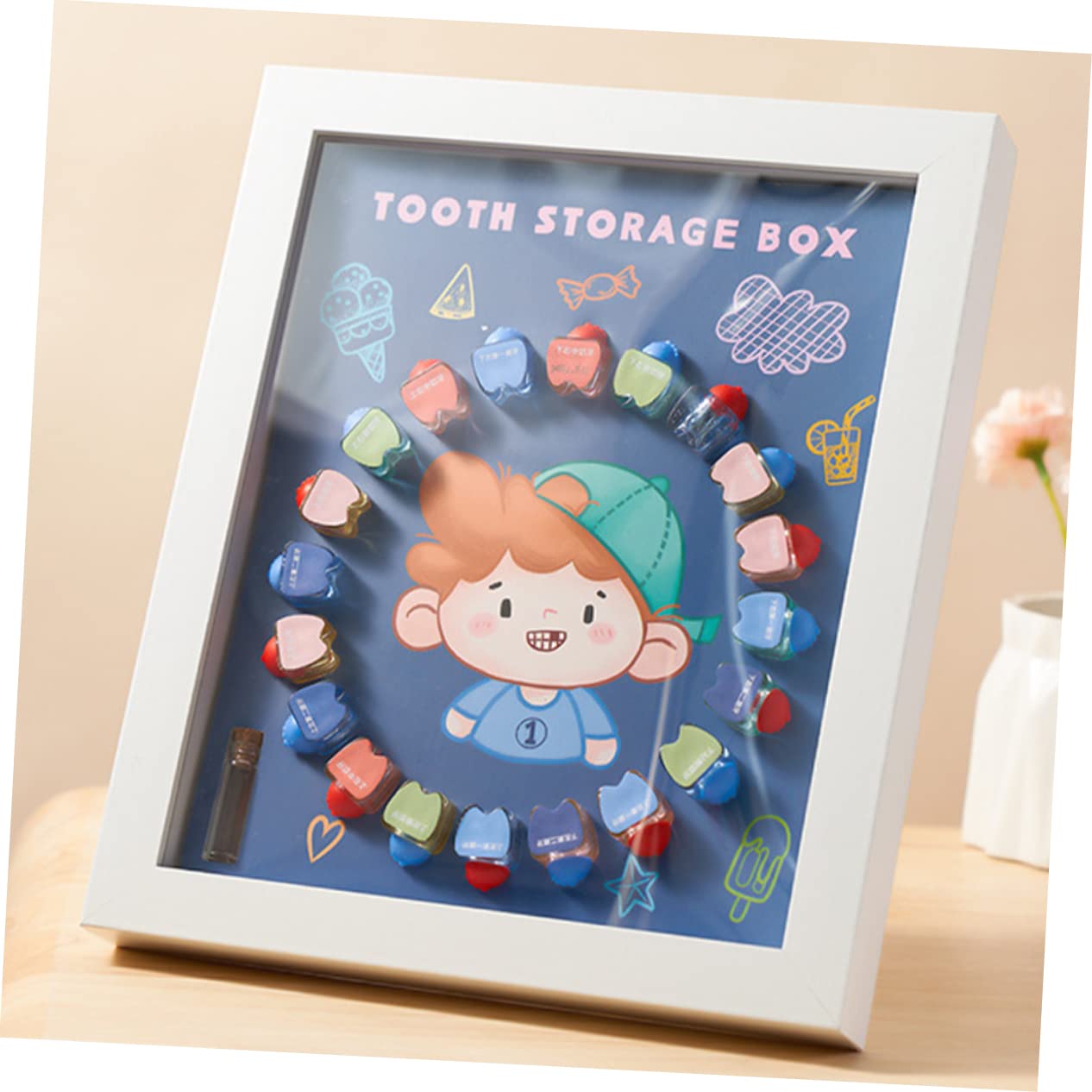 ifundom Caja Para Dientes De Leche Protector De Dientes Estuche Para De Leche Recoge Deciduos Regalos Navidad