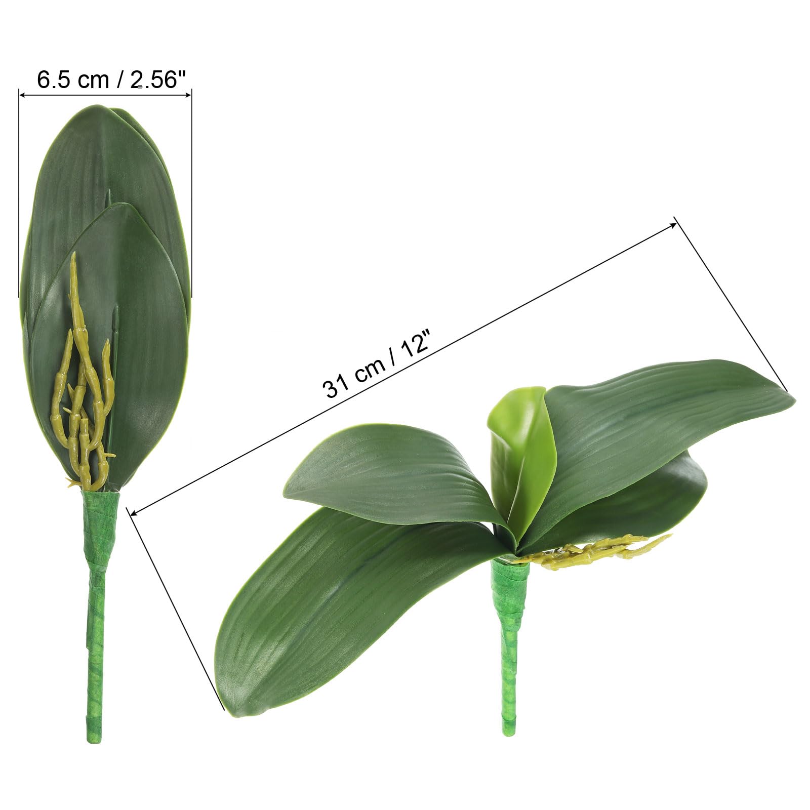 PATIKIL Orchid Leaves 10.63 Inch - Image 2