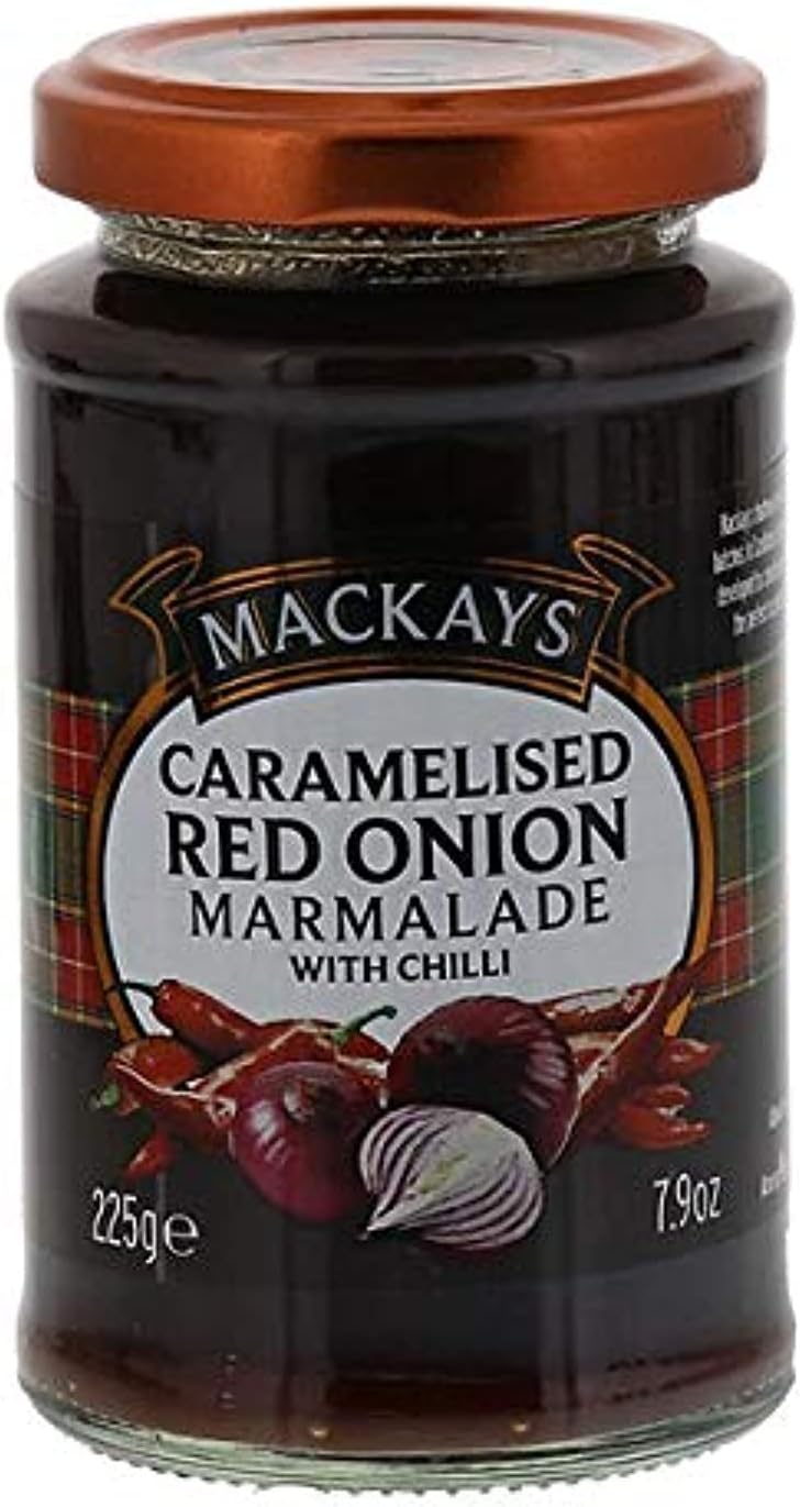 Mackays Chutney Cebolla Roja Caramelizada Con Chiles 225 Gr