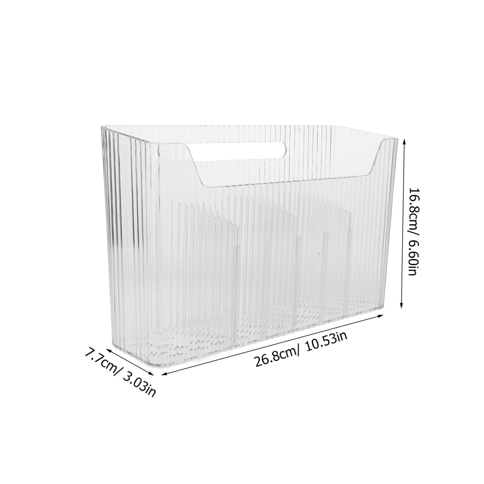 WOONEKY Door Pantry Organizer under Sink Organizer Kitchen Wall Mounted Storage Box Wall Makeup Sundries Holder