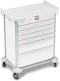 Detecto, 2023102, Mobile Care Medical Cart, Electronic, Standard Lock