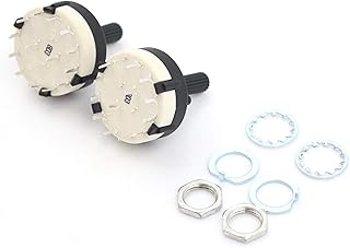 Schalter-Encoder, 2-teilig, oberer Single-Deck-Drehschalter, Bandwahlschalter, RS26, 2-polige Position, 6 wählbare Band-Dr...