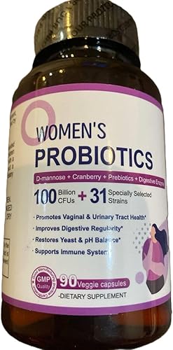 Probióticos para mujeres  Promueve la salud del tracto vaginal y urinario  Mejora la regularidad digestiva, restaura el equilibrio de levadura y pH,