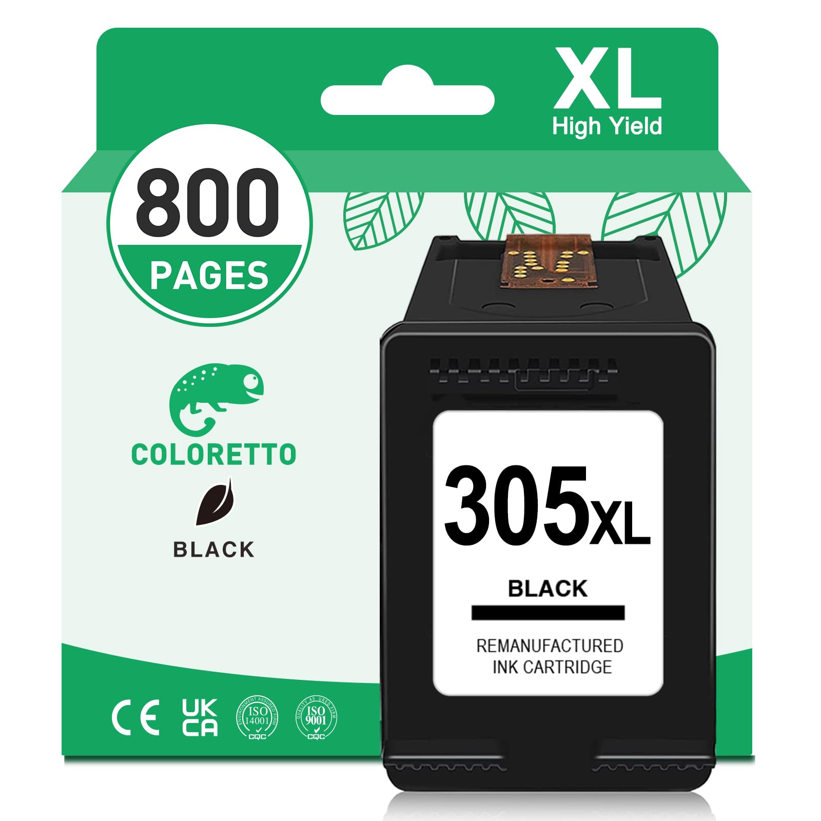 CARTUCCE 305XL HP NERO PER DESKJET 2820E 2800E 4220E 2810E - INCHIOSTRI AD ALTA