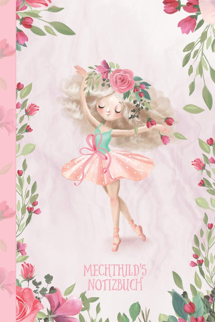 Mechthild's Notizbuch: Zauberhafte Ballerina, tanzendes Mädchen