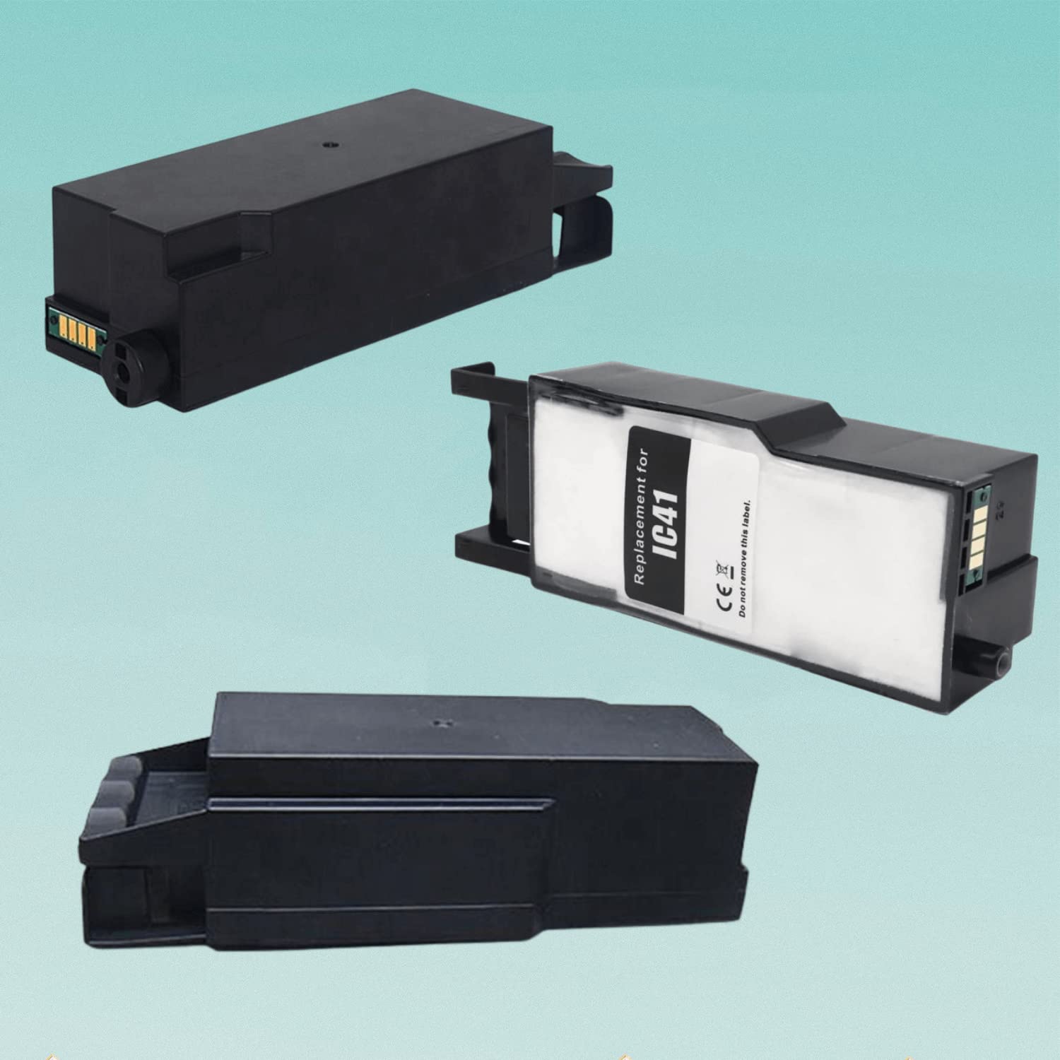Sawgrass - Unidad de recolección de residuos de repuesto para Sawgrass SG400 SG500 SG800 SG1000 Ricoh GC41 depósito de tinta de residuos de impresora, 1 paquete 4