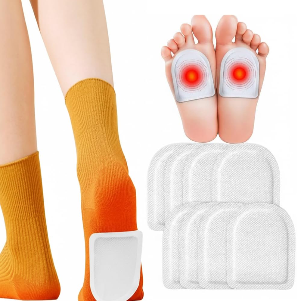 NALACAL Toe Warmers and Insole Feet Warmers and Body Warmers, 12 Pcs Adhesive Safe Heat Patch, Winter Heating Patch, Steadfast Toastitoes Toe Warmers, Multifunctional Insole Foot Warmers, Hand Warmers