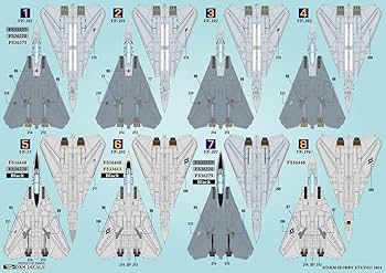ハセガワ1/48 F-14A & F-18A & 別売デカール2個セット DEF.MODEL[JD48001]1/48 現用 アメリカ海軍艦上戦闘機F-14A