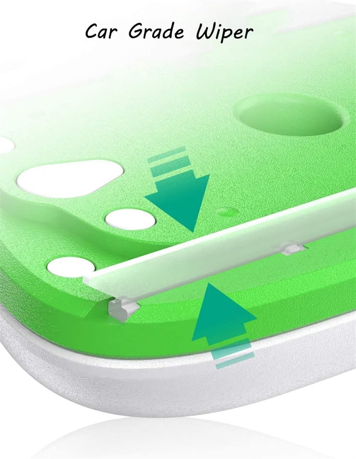 Depurador de ventanas, limpiador de vidrios de ventanas, limpiador de ventanas de doble cara, limpiador de vidrios de ventanas magnéticas de doble cara 5-26MM, plástico ABS + imán + goma + esponja