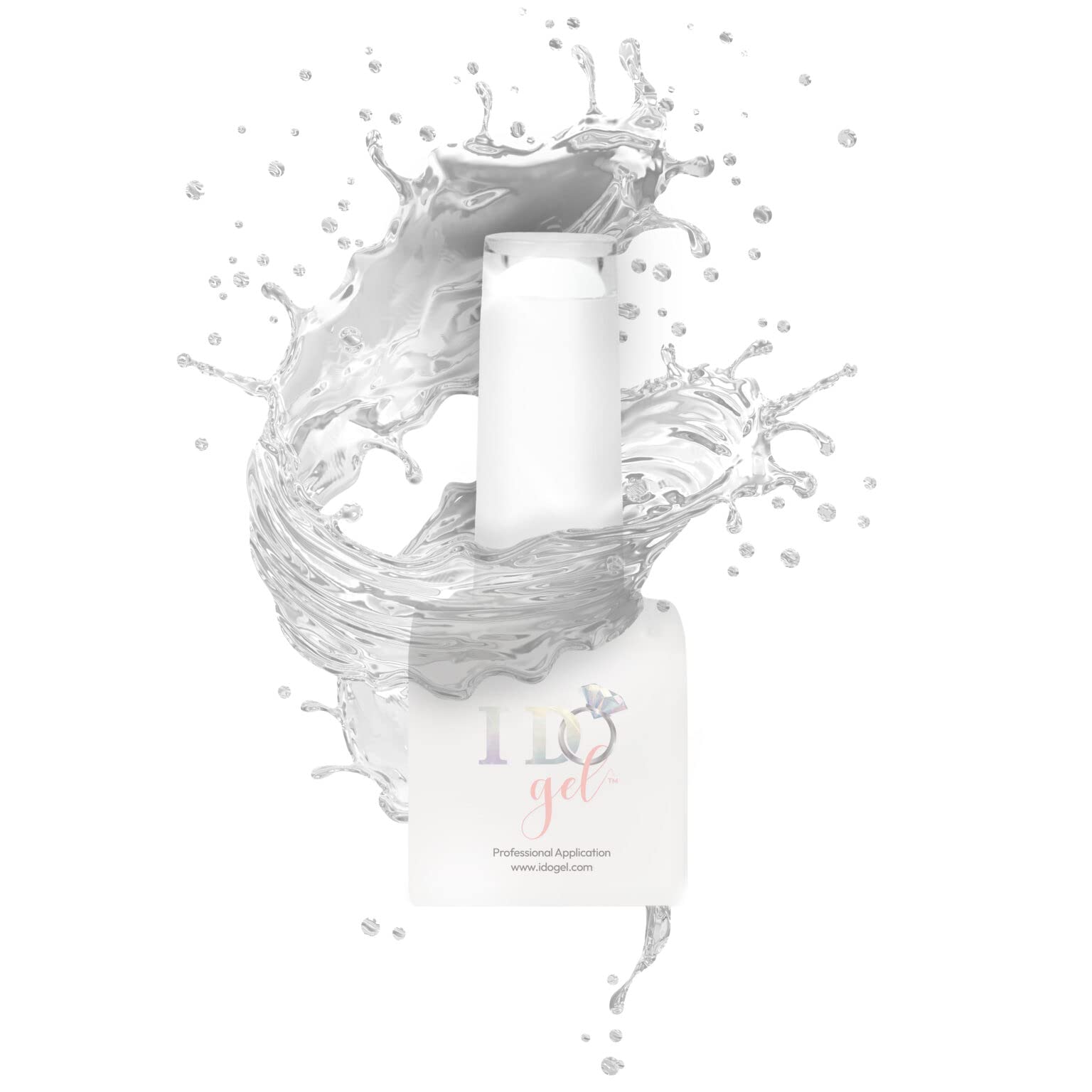 I Do Gel Polish Base Coat 15ml Botella UV/LED Esmalte semipermanente de larga duración. Esmalte en gel para manicura francesa, utilizado por profesionales, sin levantamiento ni astillado