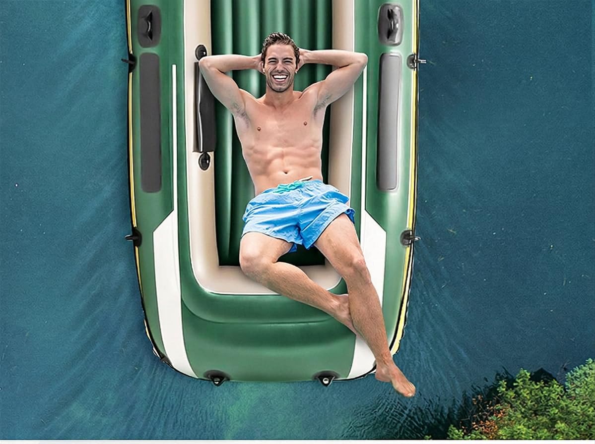 Schlauchboot, doppelt verdickt, Kajak, Seahawk, Schlauchboot, Luftkissen, Fischerboot, Ladungsboot, zusammenklappbar, für 2 Personen, Wassersport