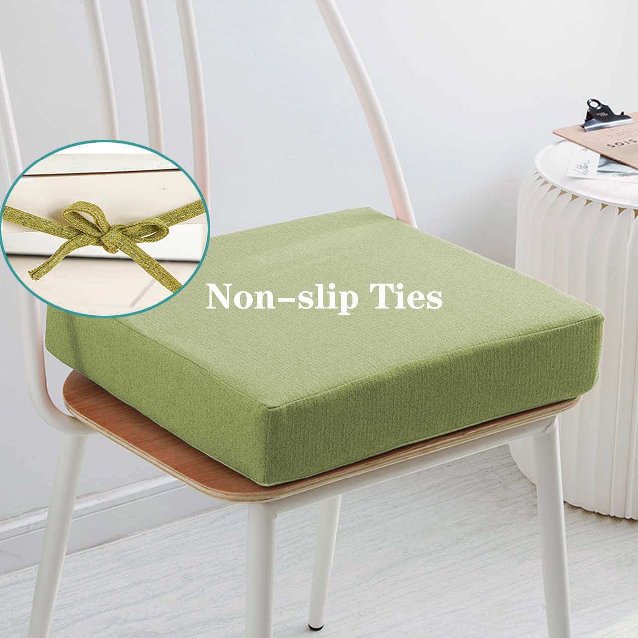 DG Catiee Coussin De Chaise D'intérieur épais 8/10 Cm D'épaisseur