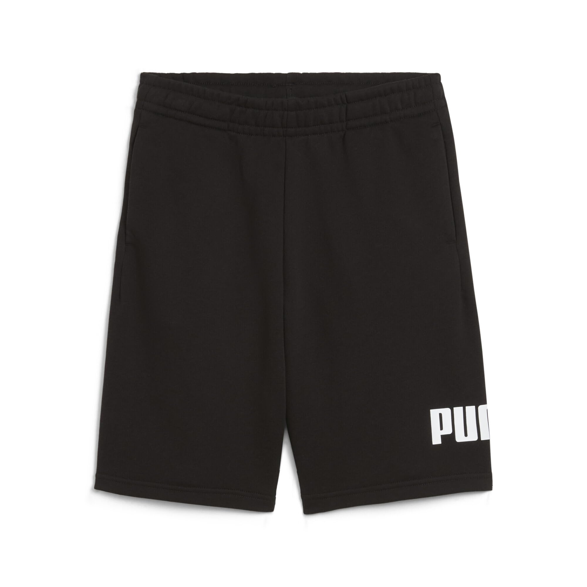 PUMA Boys No. 1 Logo Tr B Knitted Shorts, Puma Black, 164 EU