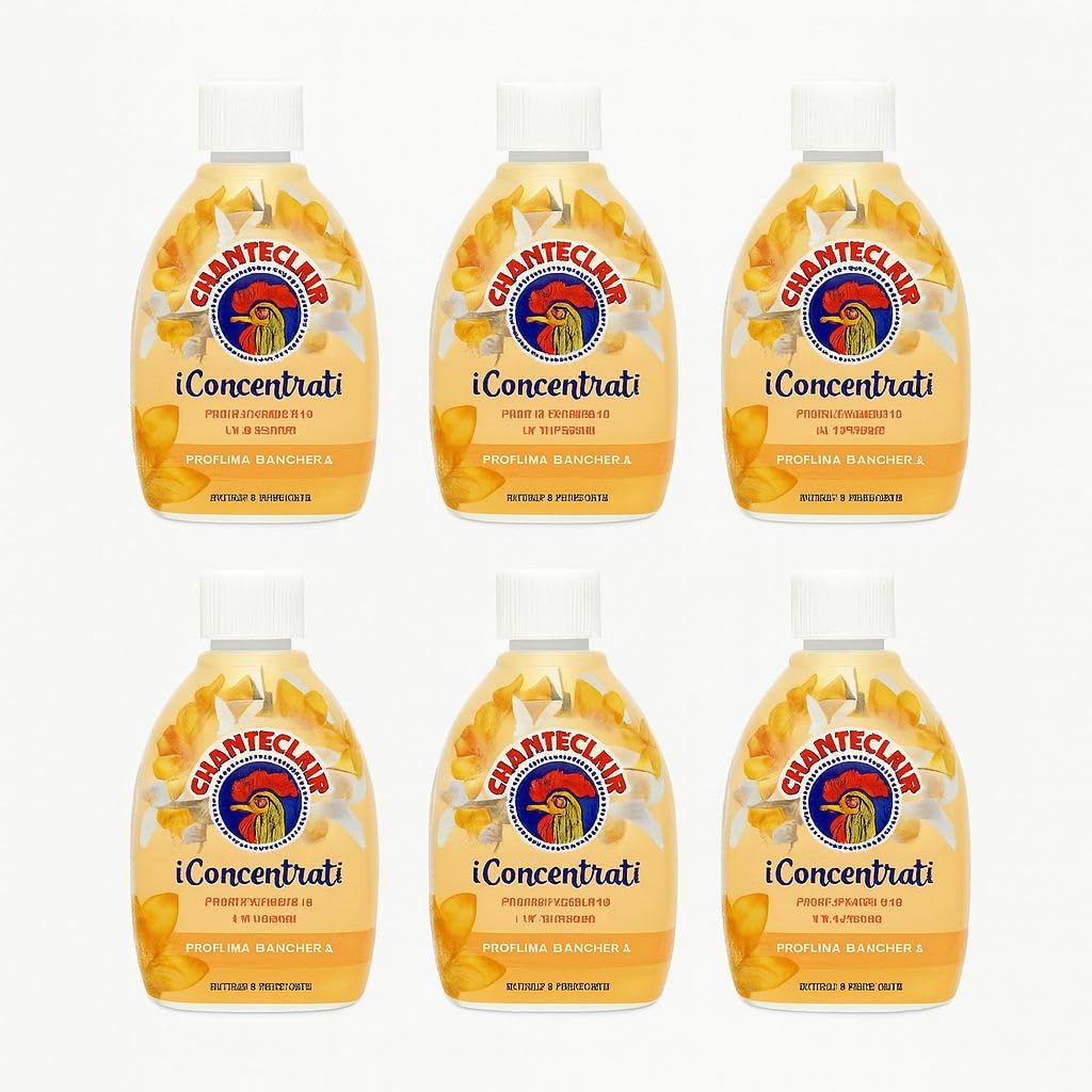 Detergente Concentrato Profuma Biancheria e Bucato, 5 Fragranze Premium, set da 3 o da 6, per Lavatrice e Lavaggio a Mano (x6, Fiori di Arancio e Narciso)