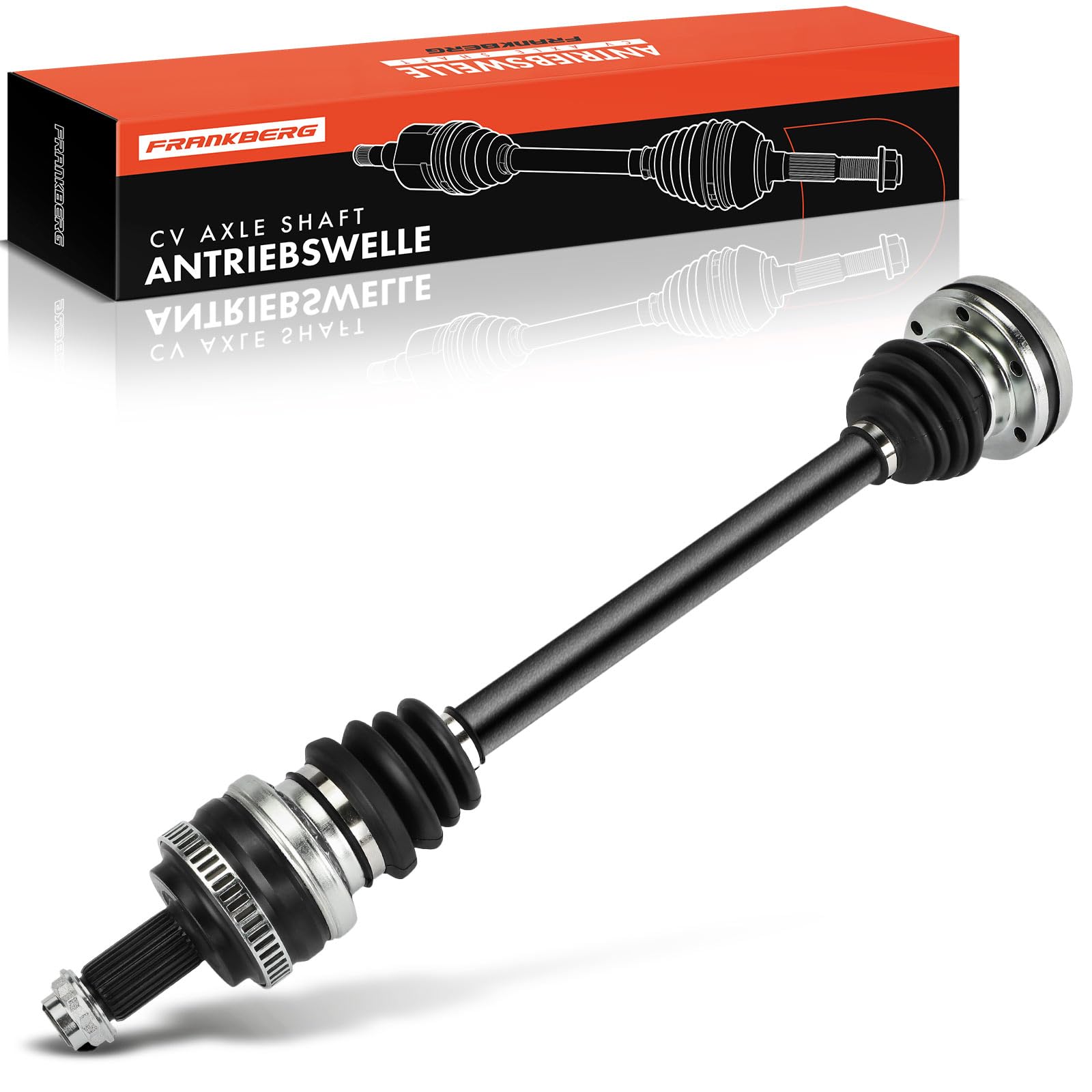 Frankberg Semiasse Albero di trasmissione AT/MT Con ABS Ring Asse Posteriore Destra Compatibile con Serie 3 Compact E36 316 318 1994-2000 Z3 R.o.a.d.s.t.e.r E36 1.8i 1.9i Replace# 33211229645