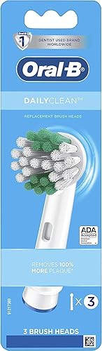 Oral-B Daily Clean Cabezales de repuesto para un cepillo de dientes eléctrico Oral-B (paquete de 3)