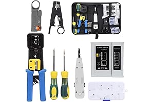 RJ45 Crimping Tool Network Tool Kit: Your Gateway to Pristine Ethernet Connections