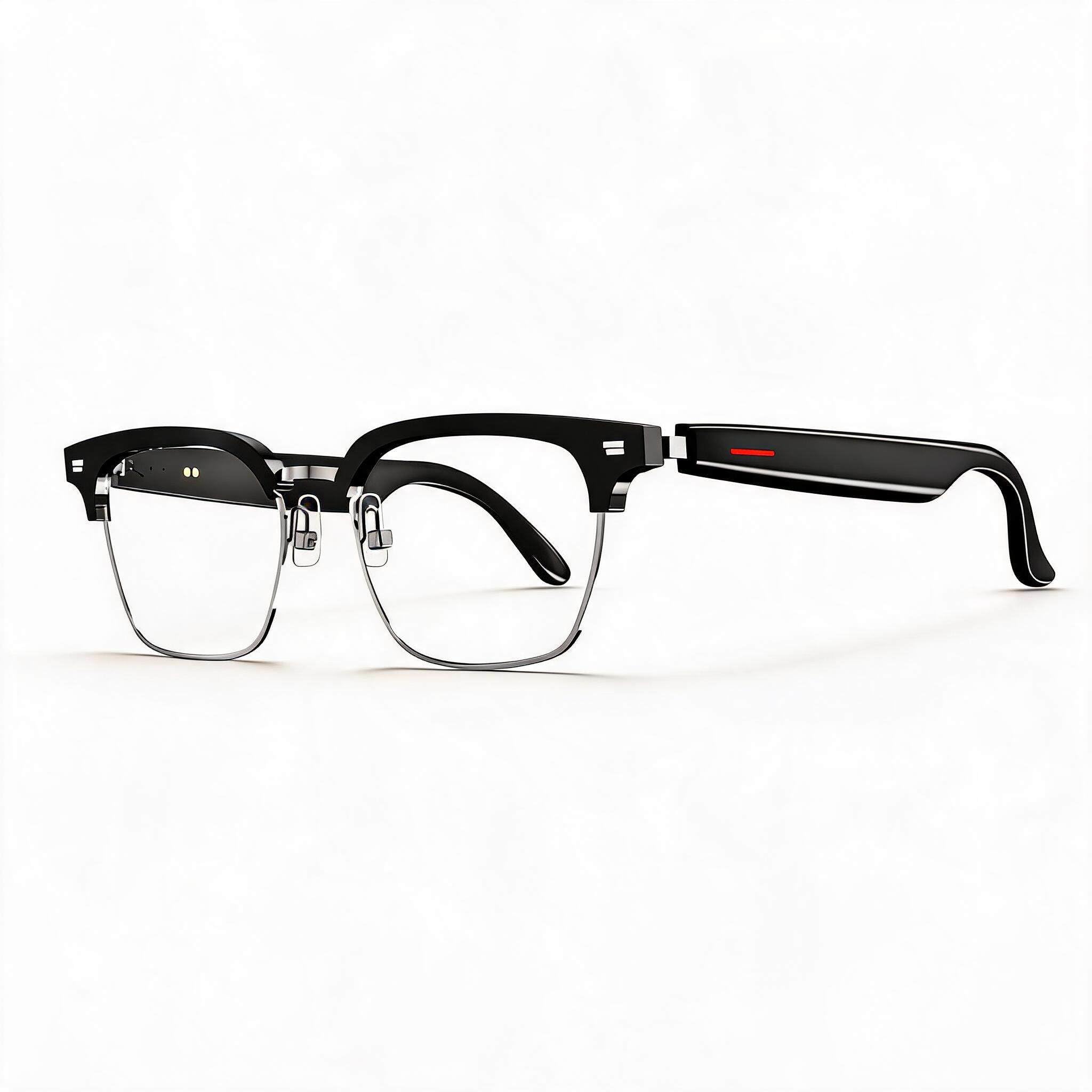 AI Translator Smart Glasses, Multiple Languages Translation Device Real Time, Translation Glasses Built in Mic Speaker & Anti Blue Light, Video Translation Glasses for Travel-image-17