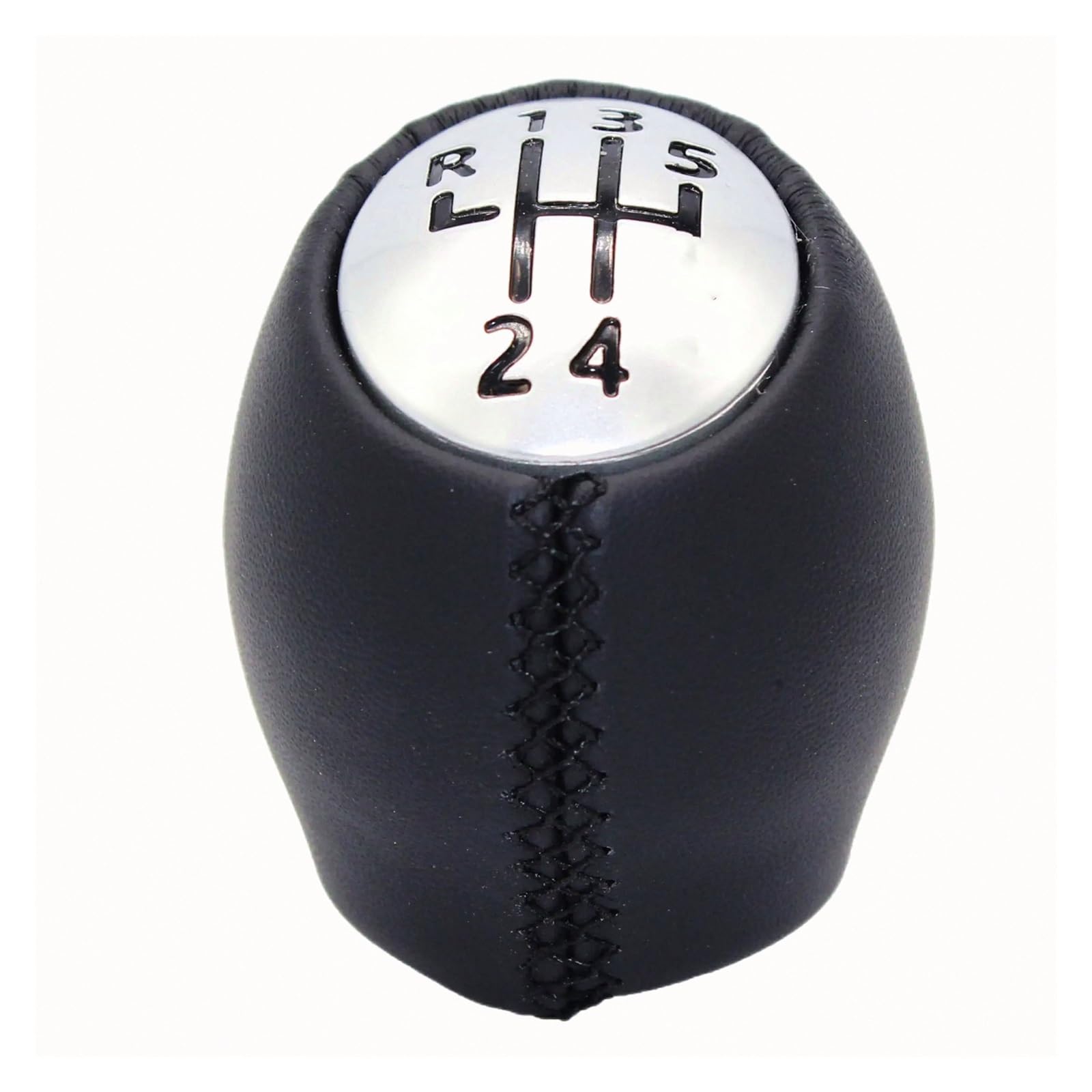 Kunyos Leatherblack 5 Speed For Megane For Scenic For Espace Laguna For Vauxhall Sporty Gear Stick Knob