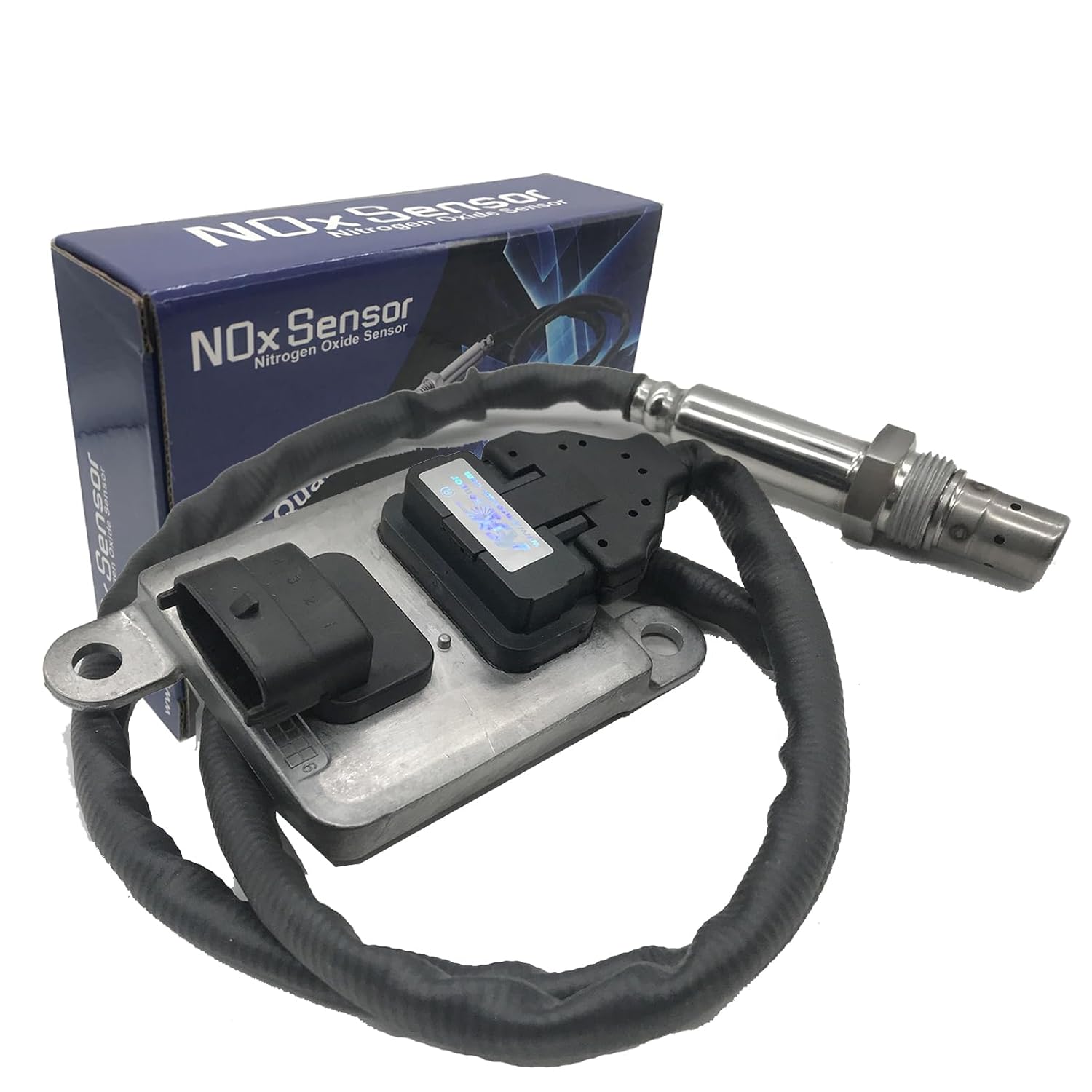 5462435 Nitrogen Oxide Sensor 5462435RX NOX Sensor 5WK9 6674A Fits 6.7L 2010-2015 Cummins ISB 11.9L 15L ISX