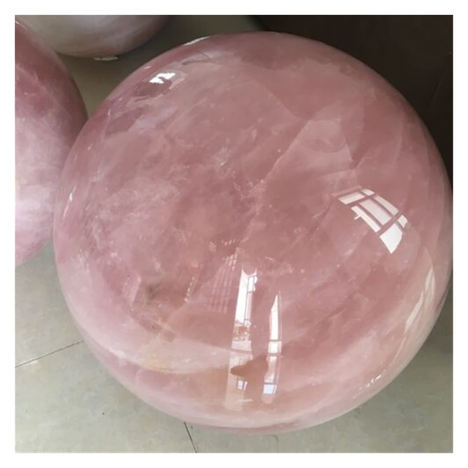 Cristallo Naturale Grezzo Sfera di Quarzo Rosa Naturale 1800-2000G