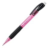 Pentel Champ Mechanical Pencil, (0.9mm), Tinted Pink Barrel, Box of 12 (AL19P) – view 2