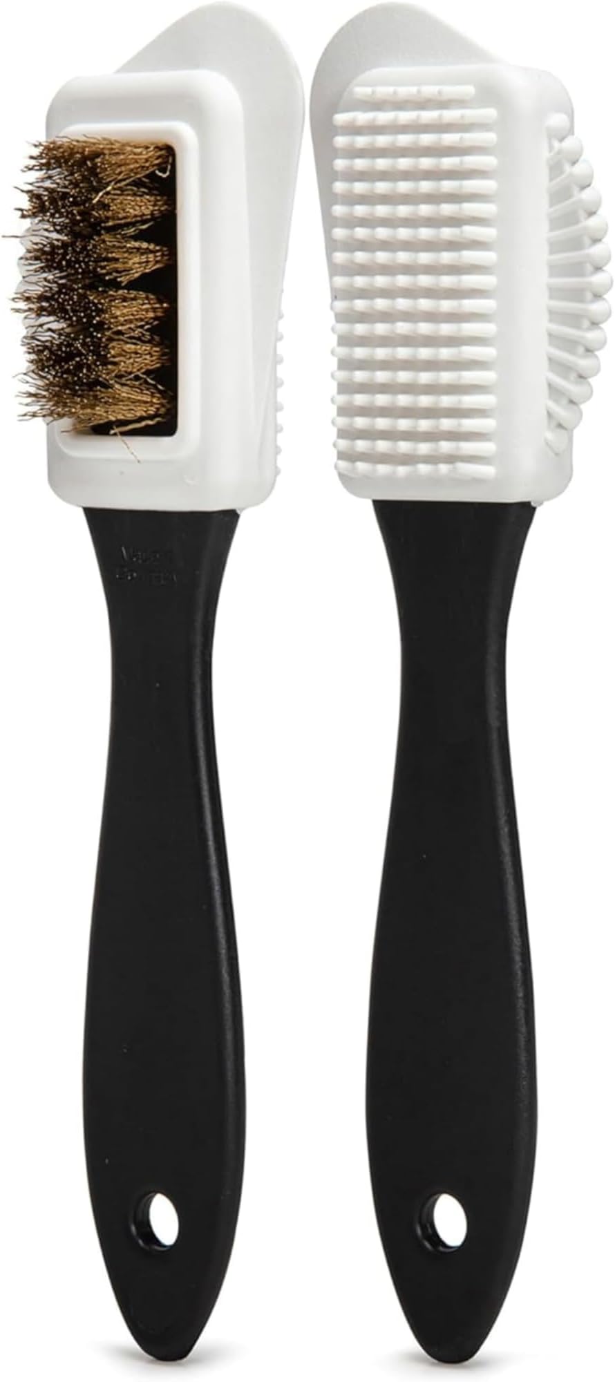 Kaps Quality Suede Brush - 4 in 1 Ultimate Cleaning Shoe Brush for Suede and Nubuck, Brass Bristle, Cleans And Gives Perfect Nap