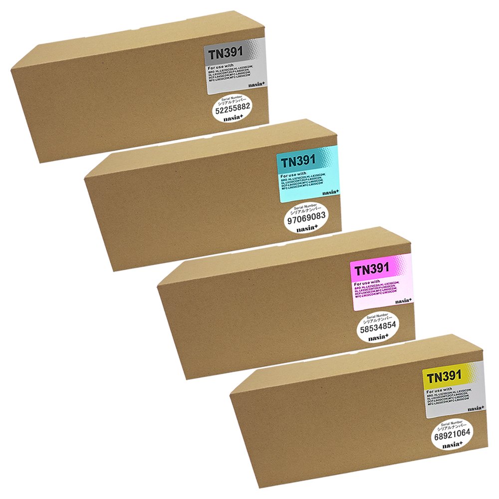 Amazon | brother TN-391 (BK/C/M/Y) トナーカートリッジ 【ブラック