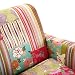 Versa 19500273 Sillón Individual Pink Patchwork, 65x77x71cm,Sofá apoyabrazos