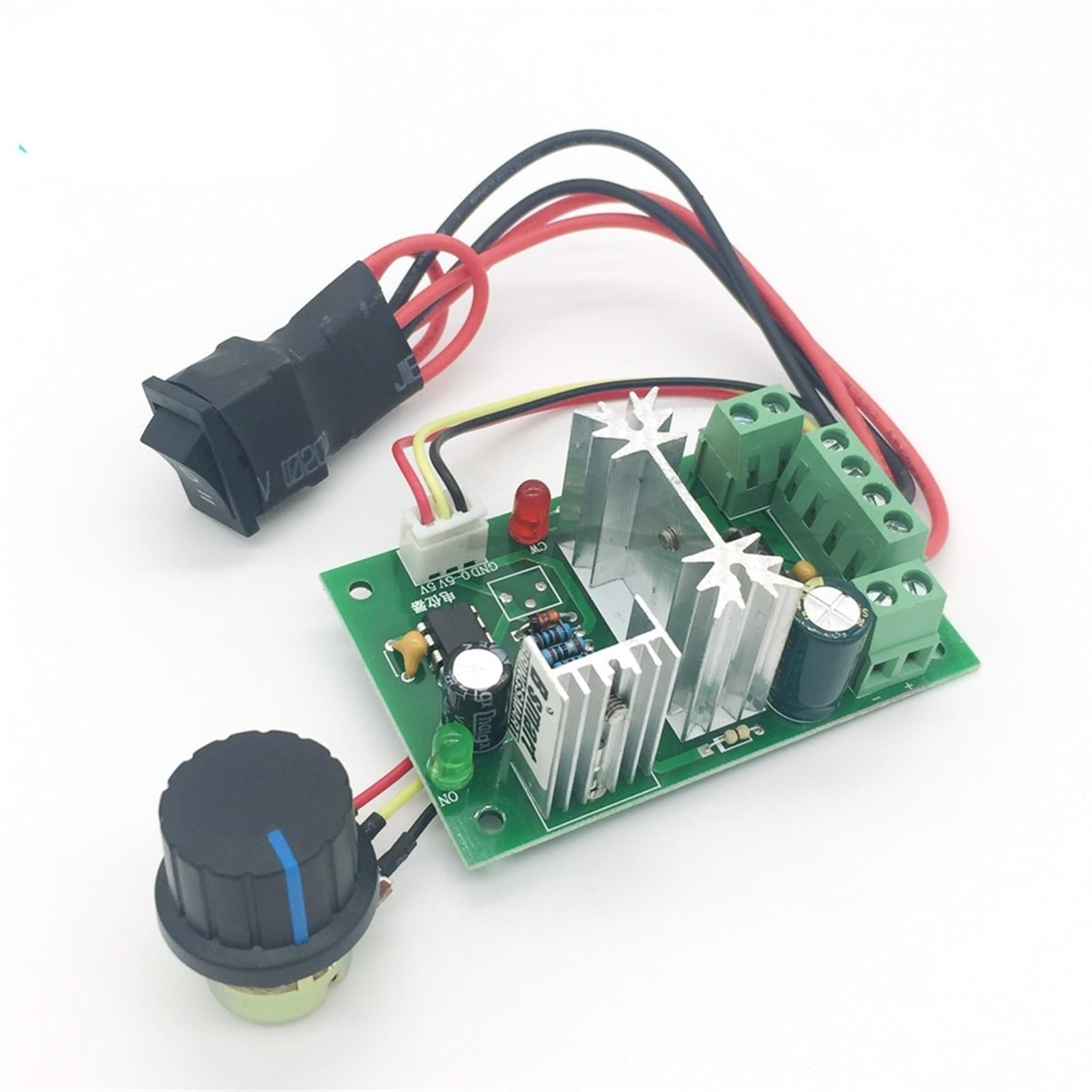 Controlador de velocidad del Motor Pwm CCM6N Dc Pwm for Motor de engranajes Dc 6A 6V 12V 24V 30V controlador de interruptor de inversión positiva 1 Uds