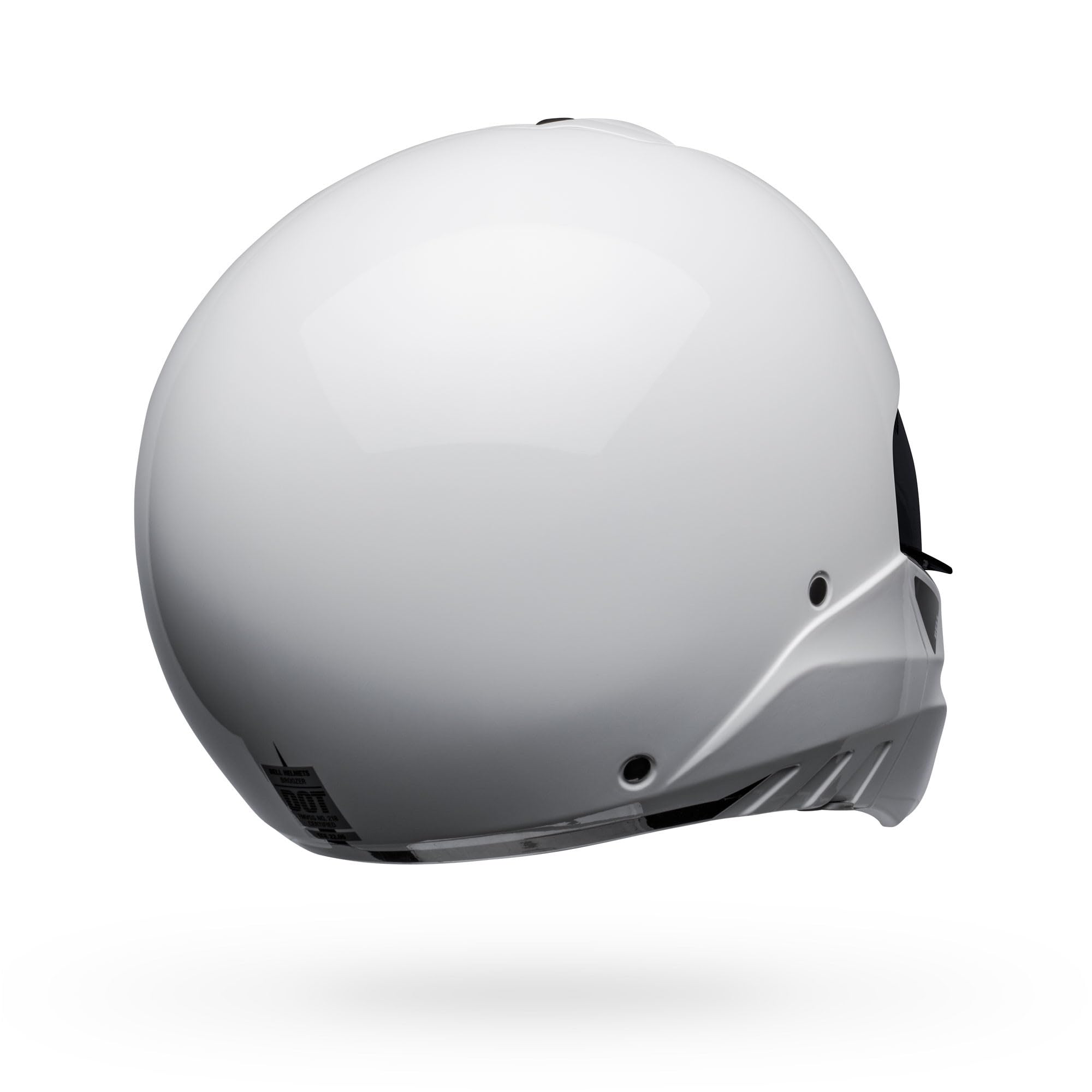 BELL Broozer - Casco (Duplet blanco brillante, grande)