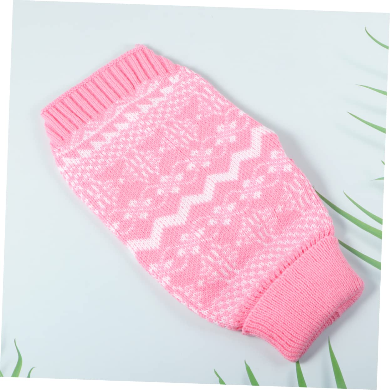 BESPORTBLE 3 Pz Maglione Collo Alto Maglioncini Cane Maglioni Cane Maglione di Gatto Costume da per la Festa di Natale Maglione per Cani Vestiti Invernali per Animali Domestici Rosa
