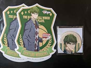 緑間真太郎 ブラックスタイル 缶バッジ 黒子のバスケ』バースデイ缶バッジ 緑間真太郎 BE3