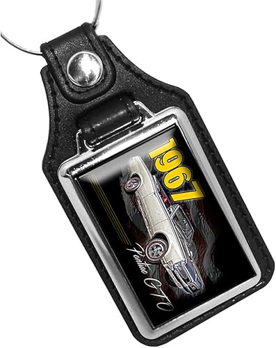 Brotherhood 1965-1974 Compatible with Pontiac GTOKey Ring For Men Heavy Duty Car Keyring For Men and Women