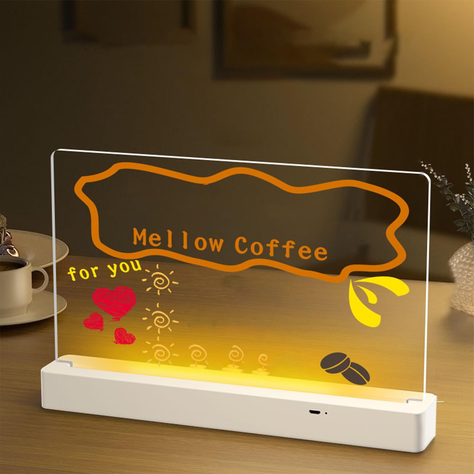 Lavagna Luminosa Per Disegno 1200mAh Materiale Da Scrittura | Lavagna Luminosa Cancellabile A Secco Per Bambine E Bambini Prescolari Asilo Centri Diurni Aula Casa Scuola Attività Di