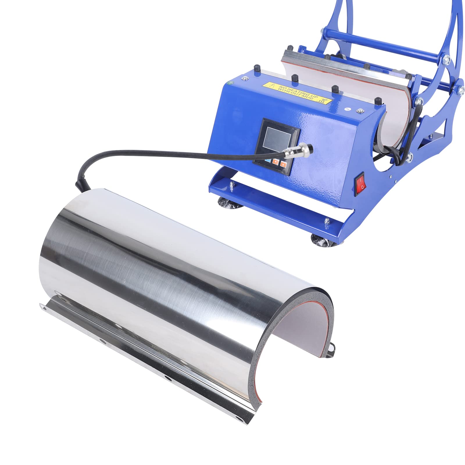 20oz Mug Cup Press Heating Transfer Attachment for Heat Press Machine, 2.64x9.84in Mug Attachment Heating Element Mug Tumbler Press Attachment(Female