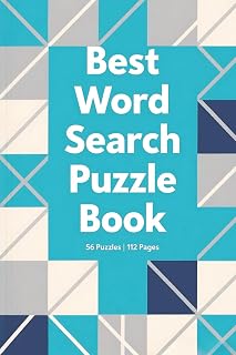 Best Word Search Puzzle Book: 56 Entertaining Challenges for Relaxation and Focus