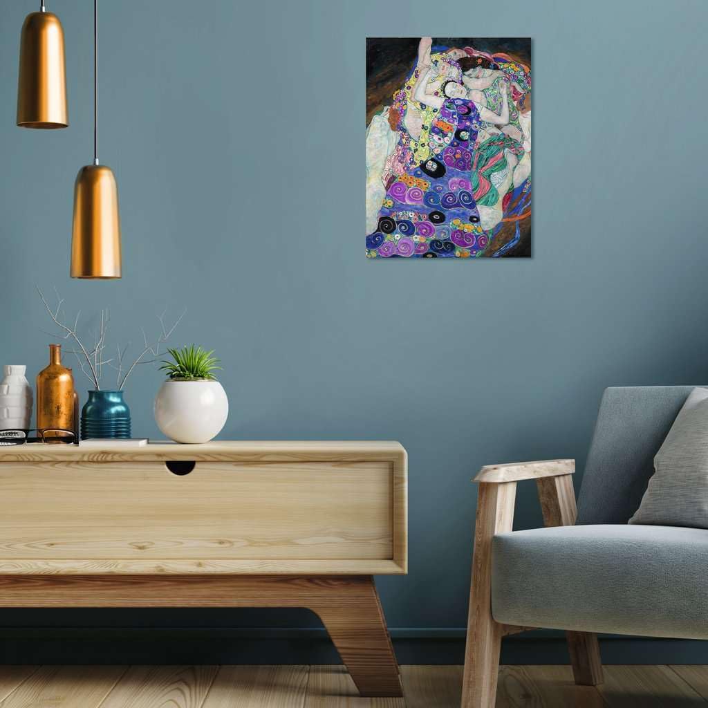 Ravensburger CreArt: Klimt La vergine – Dipingere con i Numeri Adulti, Attività Creativa e Rilassante, Kit Pittura con Pennello e Colori Inclusi, 30 x 40 cm, Idee Regalo