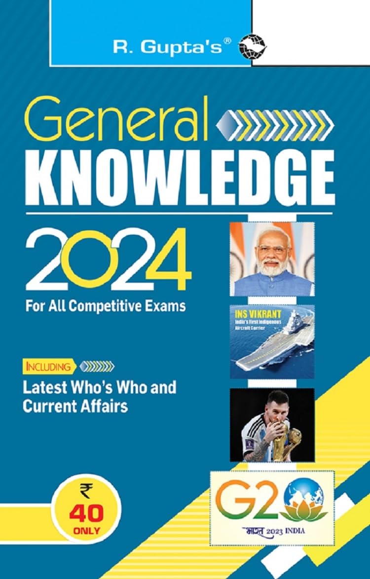 General Knowledge 2024 (Including Latest Who'S Who & Current Affairs