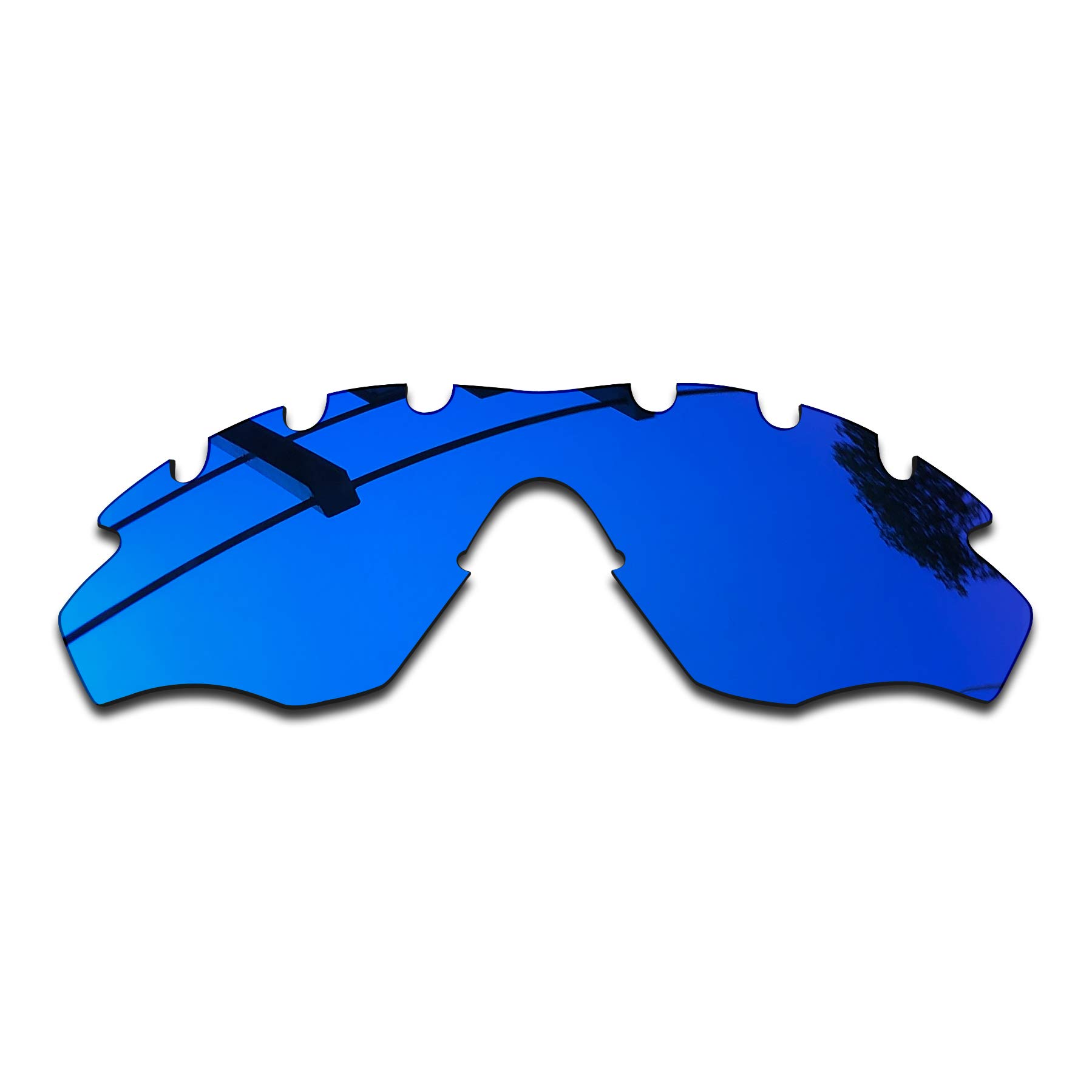 SEEABLEPremium Polarized Mirror Replacement Lenses for Oakley M2 Frame Vented OO9212 Sungl - Blue Mirror