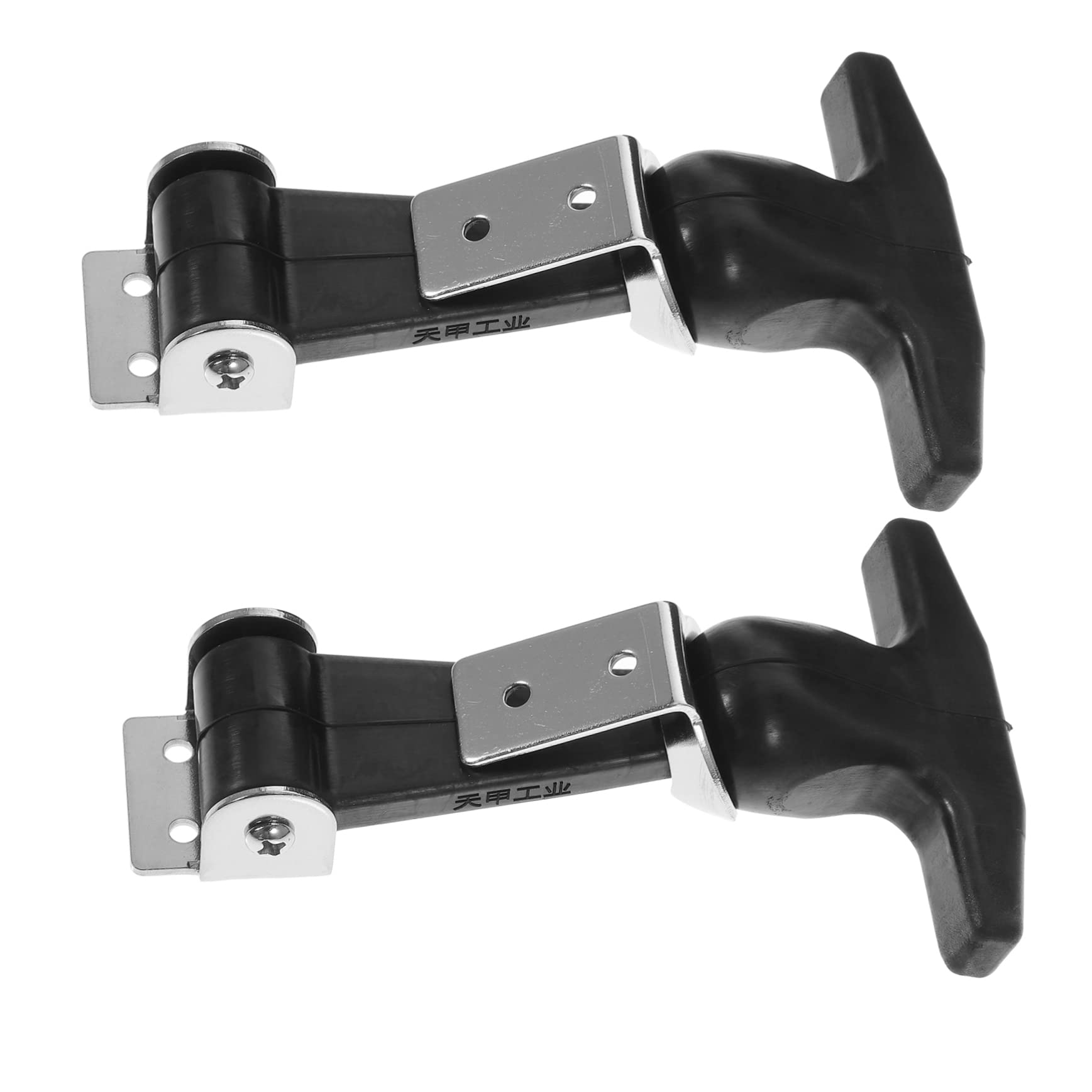 Housoutil Tool Box Vehicle Latch Stainless Steel Draw Latch t Handle Rubber Material