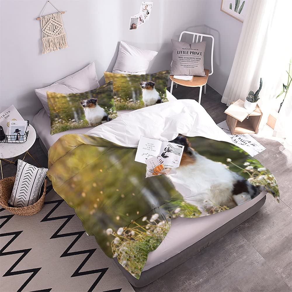 Copripiumino King Size GrandLinen – Stampa Leopardata Marrone – 3 Pezzi (299,7x241,3 Cm)