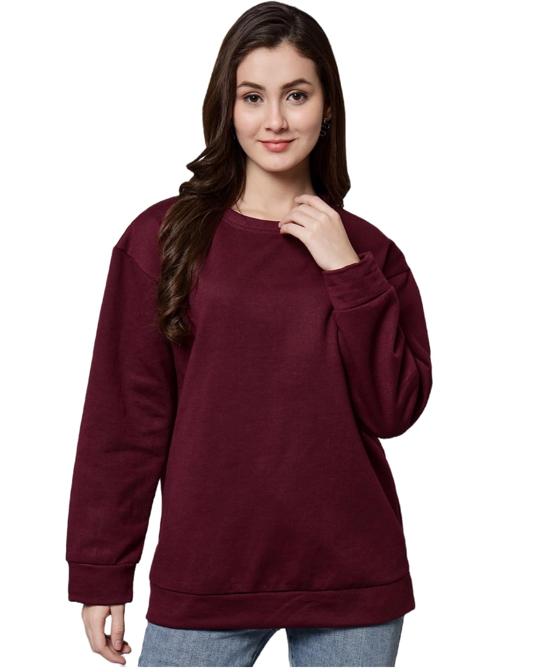 funday fashion Women's Fleece Hooded Neck Sweatshirt-picture-38
