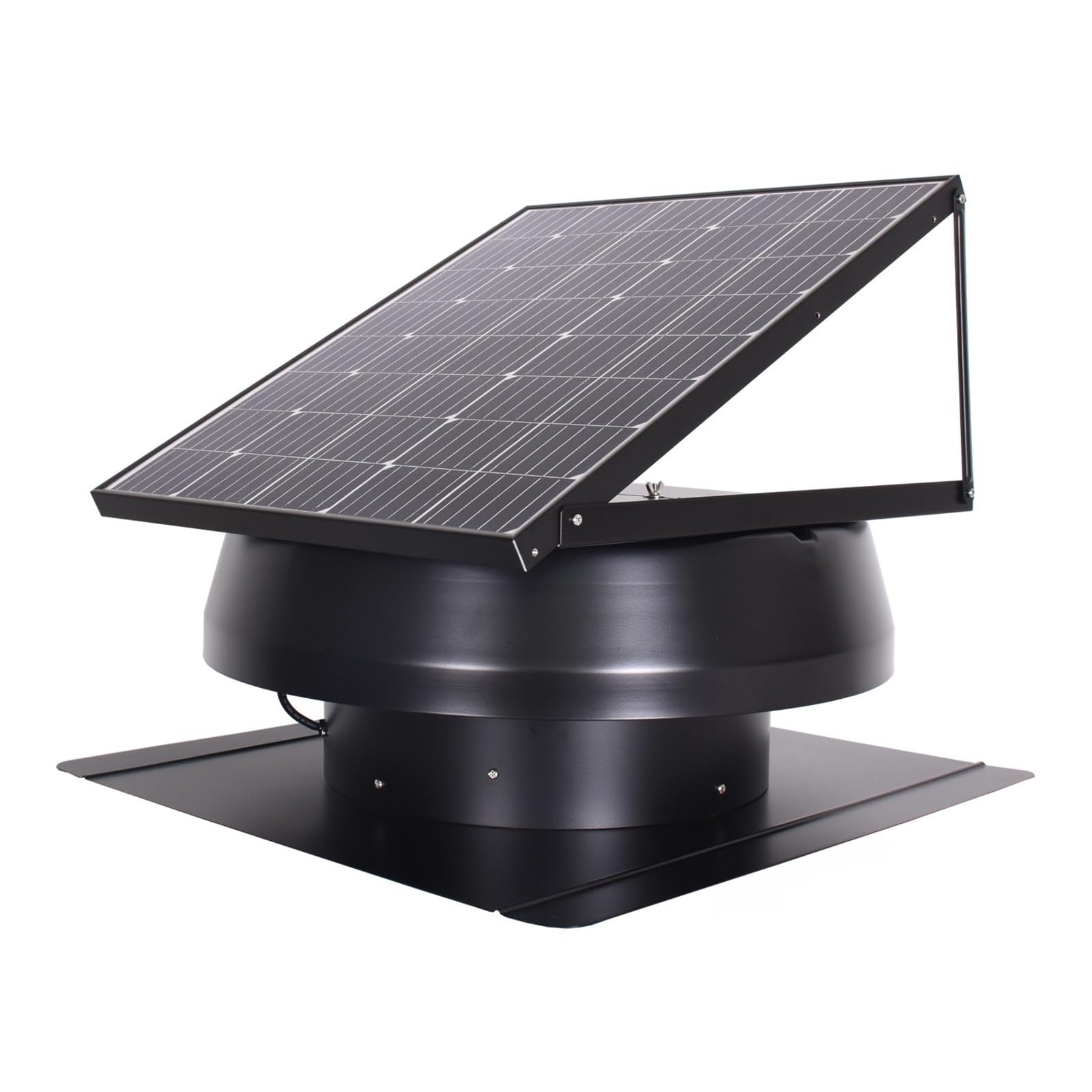 Ventilatore Turbo da Tetto Non Alimentato Pronto all'Uso, di Scarico Industriale 60 W, Ventilazione Solare for E Soffitta Raffreddamento Rapido