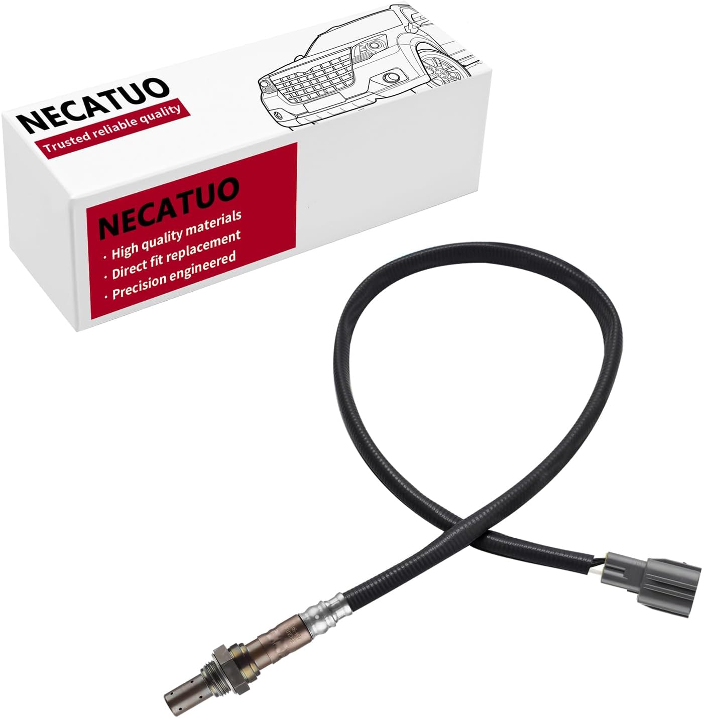 O2 Oxygen Sensor Heated Air Fuel Ratio Compatible with Cadillac 2008 2009 2010 2011 CTS STS 2008 2009 Suzuki Replace# 234-4819