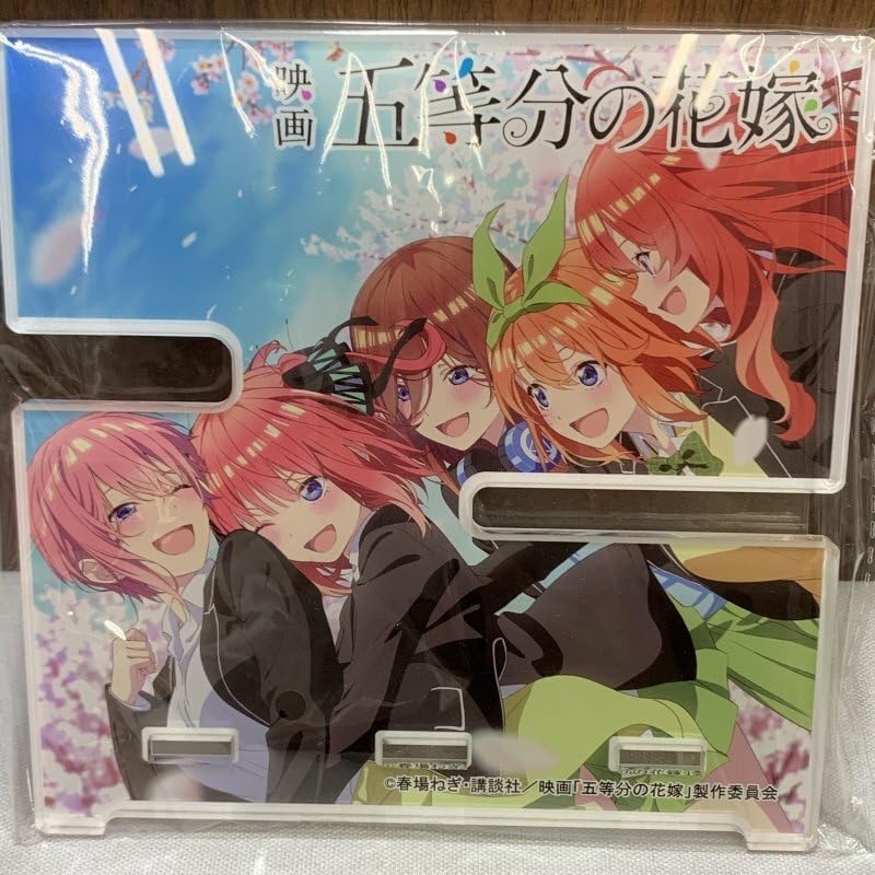 五等分の花嫁映画公開記念　各キャラ500本限定腕時計　中野二乃バージョン　訳アリ 映画「五等分の花嫁」公開記念サン＆ムーン付きクロノグラフ