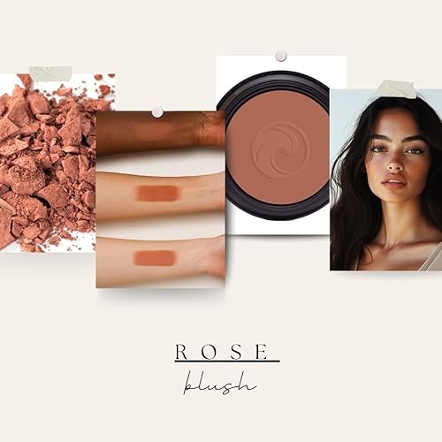 Miniatura 6 de Gabriel Cosmetics Rubor Petal - Néctar rosa pálidomate cálido natural sin parabenos vegano sin gluten sin crueldad sin OMG mejorado con hinojo