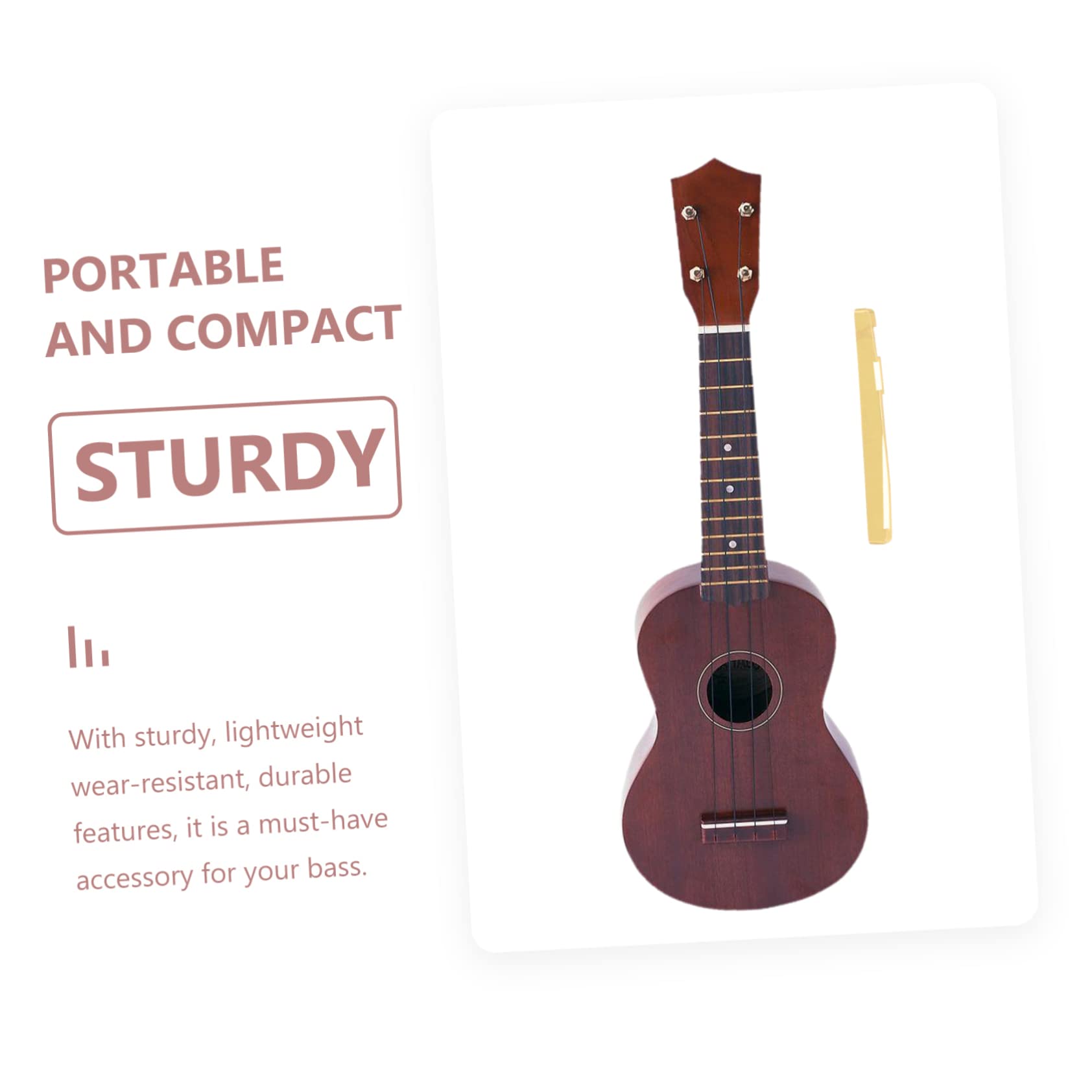 Abaodam Acoustic Guitar Bridge Nut Brass Guitar String Nut Accessory for Classical Electric Bass