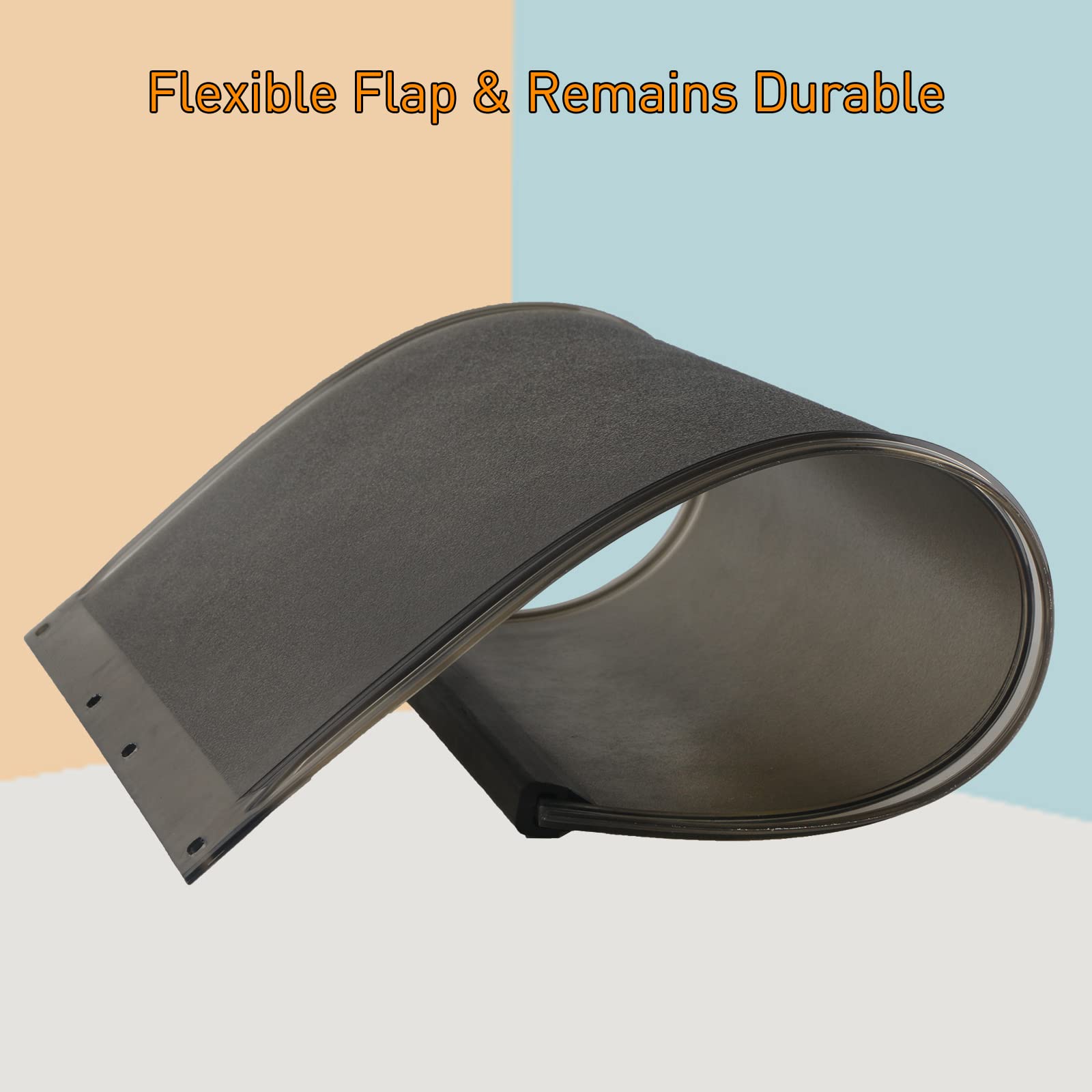 Rabats de rechange pour porte pour chien - Taille M - Compatible avec PetSafe Freedom PAC11-11038 - Mesure 32,5 x 21,3 cm - Facile à remplacer, robuste, résistant aux intempéries et ne se déforme pas